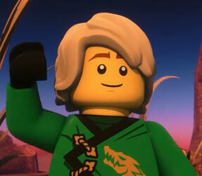 Lloyd waving